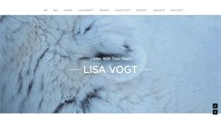 Desktop Screenshot of lisavogt.com